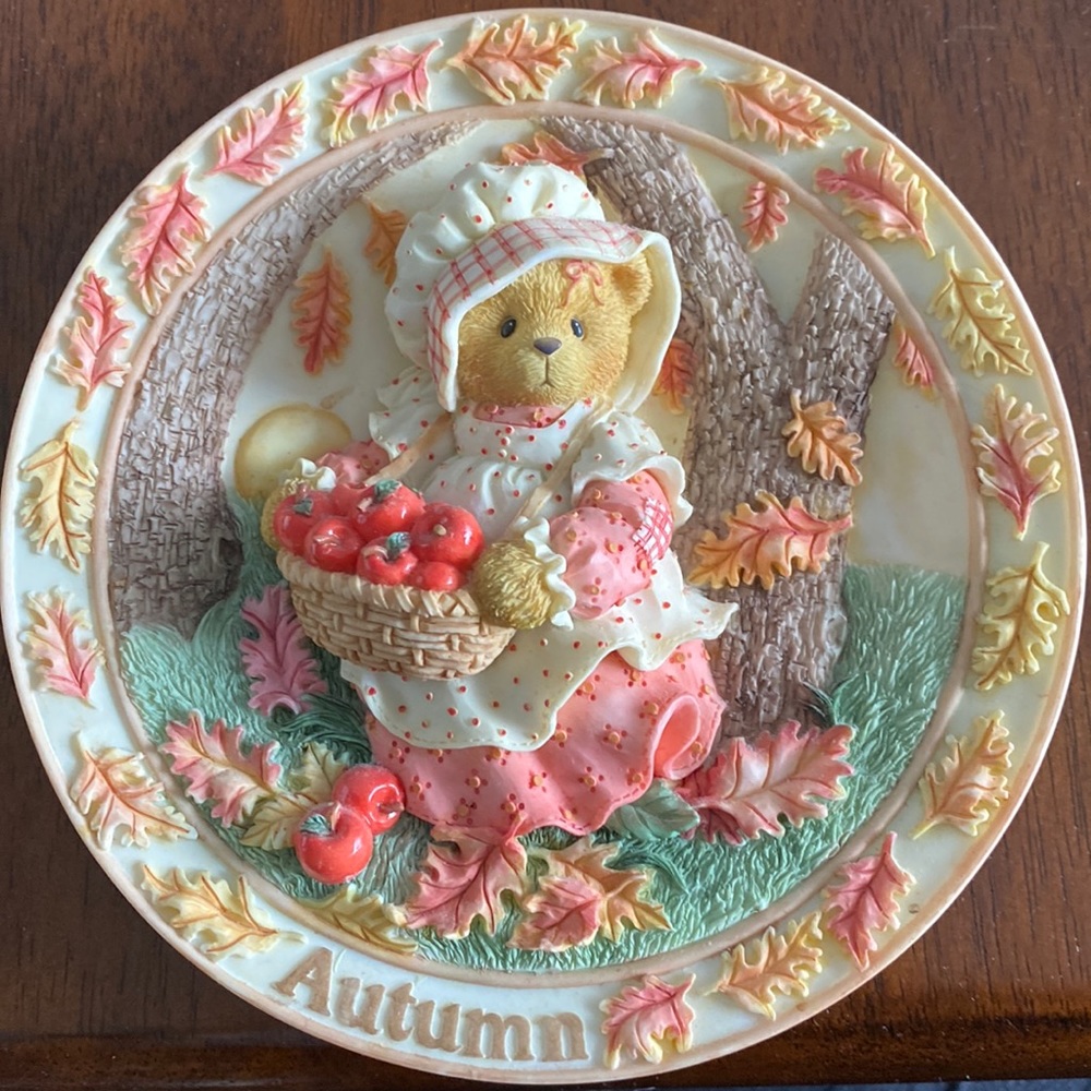 cherished teddies plate